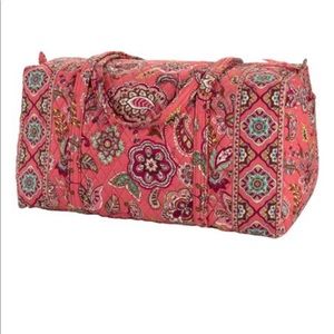 Vera Bradley large duffel bag - Call Me Coral